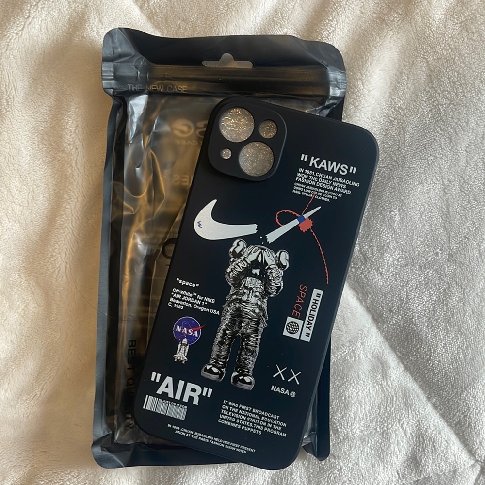 Nike x Astronaut x Off-White iPhone 14 Plus Case